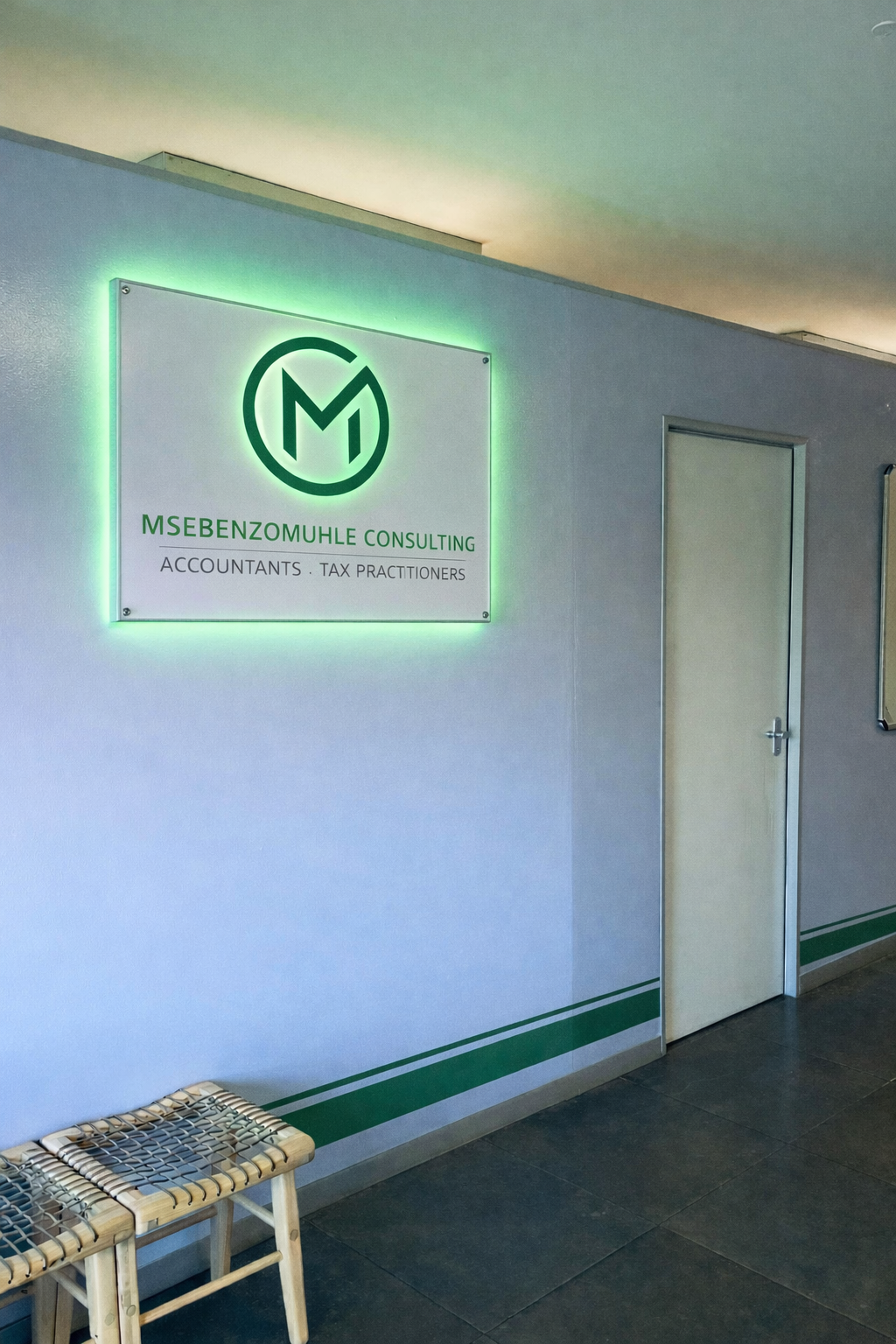 Modern office environment